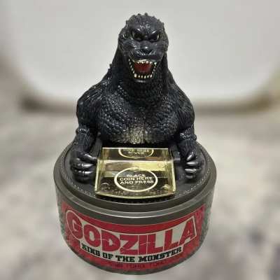 Imagen de Godzilla KING OF THE MONSTERS Coin Bank Action Bank