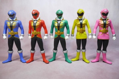 Imagen de Big Size Sofubi Gokaiger Set 27cm