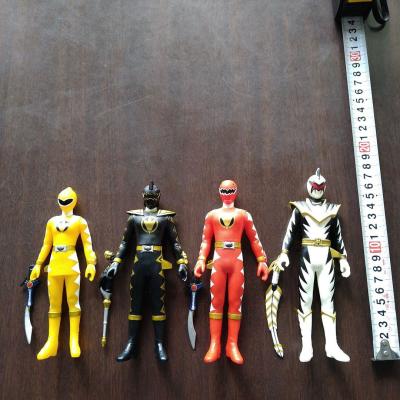 Imagen de Mixed Lot of Abaranger  Sofubi 16cm