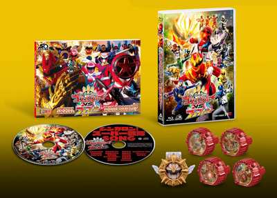 Imagen de Number One Sentai Gozyuger vs Boonboomger Special Edition Blu-ray + Bonus