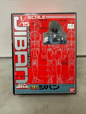 Imagen de Jiban Chogokin Robot Police Bandai 1989